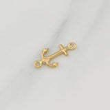 Herraje Ancla 0.4gr / 3/4 in / Oro Amarillo 18K !