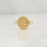 Herraje Letra B 0.45gr / 1/2 in / Oro Amarillo 18K !