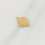 Herraje Letra B 0.45gr / 1/2 in / Oro Amarillo 18K !