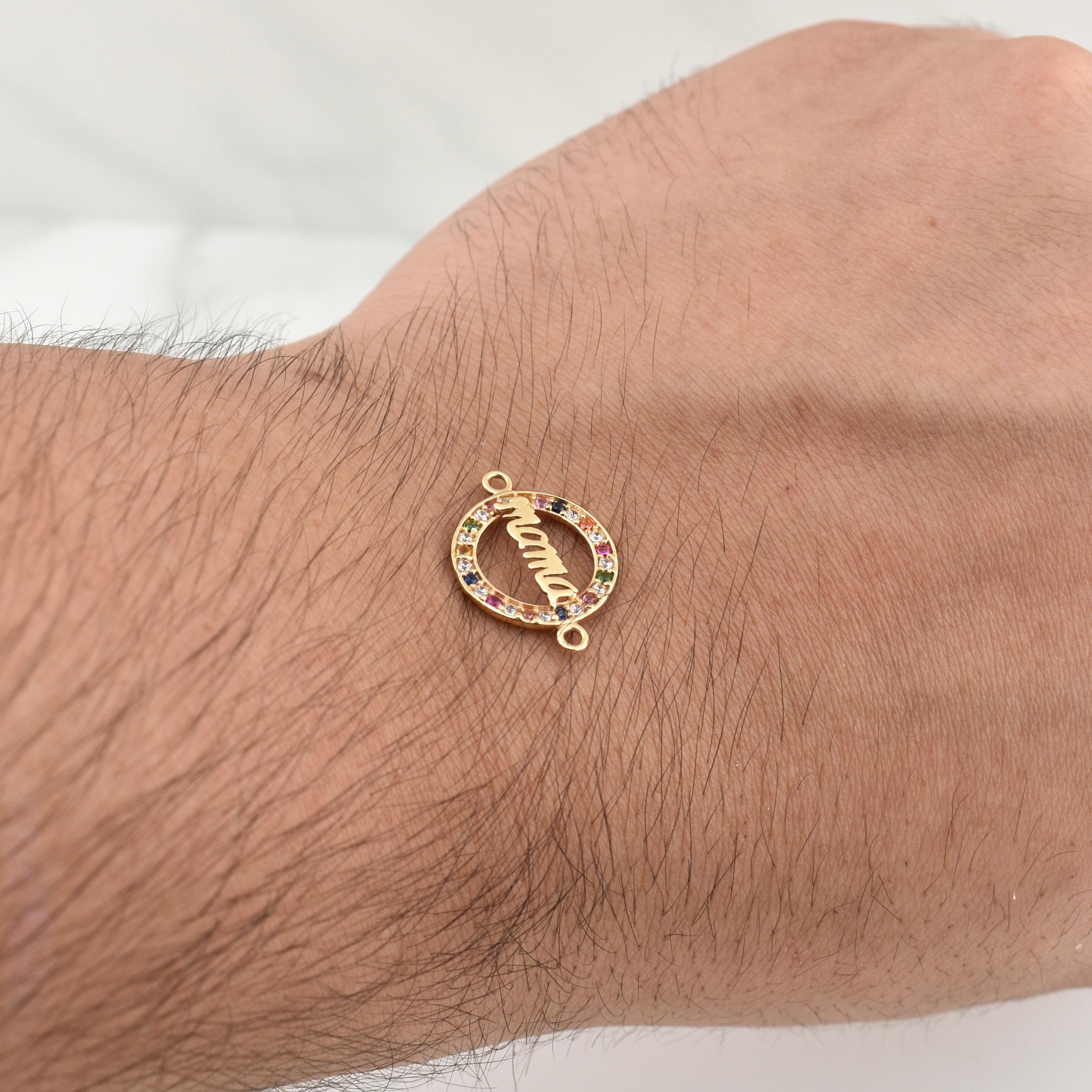 Herraje Mama 1gr / 3/4 in / Oro Amarillo 18K !