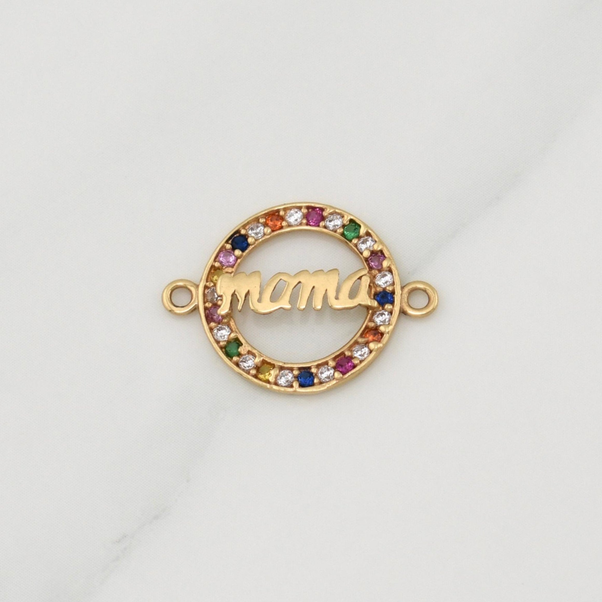 Herraje Mama 1gr / 3/4 in / Oro Amarillo 18K !