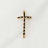 Herraje Cruz 1.2gr / 1 1/4 in / Oro Amarillo 18K !