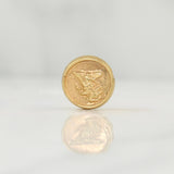 Herraje Arcangel San Miguel 0.5gr / 1/2 in / Oro Amarillo 18K !