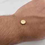 Herraje San Benito 0.5gr / 1/2 in / Oro Amarillo 18K !