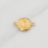 Herraje Virgen De Guadalupe 0.55gr / 3/4 in / Oro Amarillo 18K !