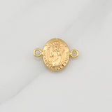 Herraje Arcangel San Rafael 0.6gr / 1/2 in / Oro Amarillo 18K !