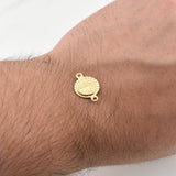 Herraje San Benito 1.2gr / 3/4 in / Oro Amarillo 18K !