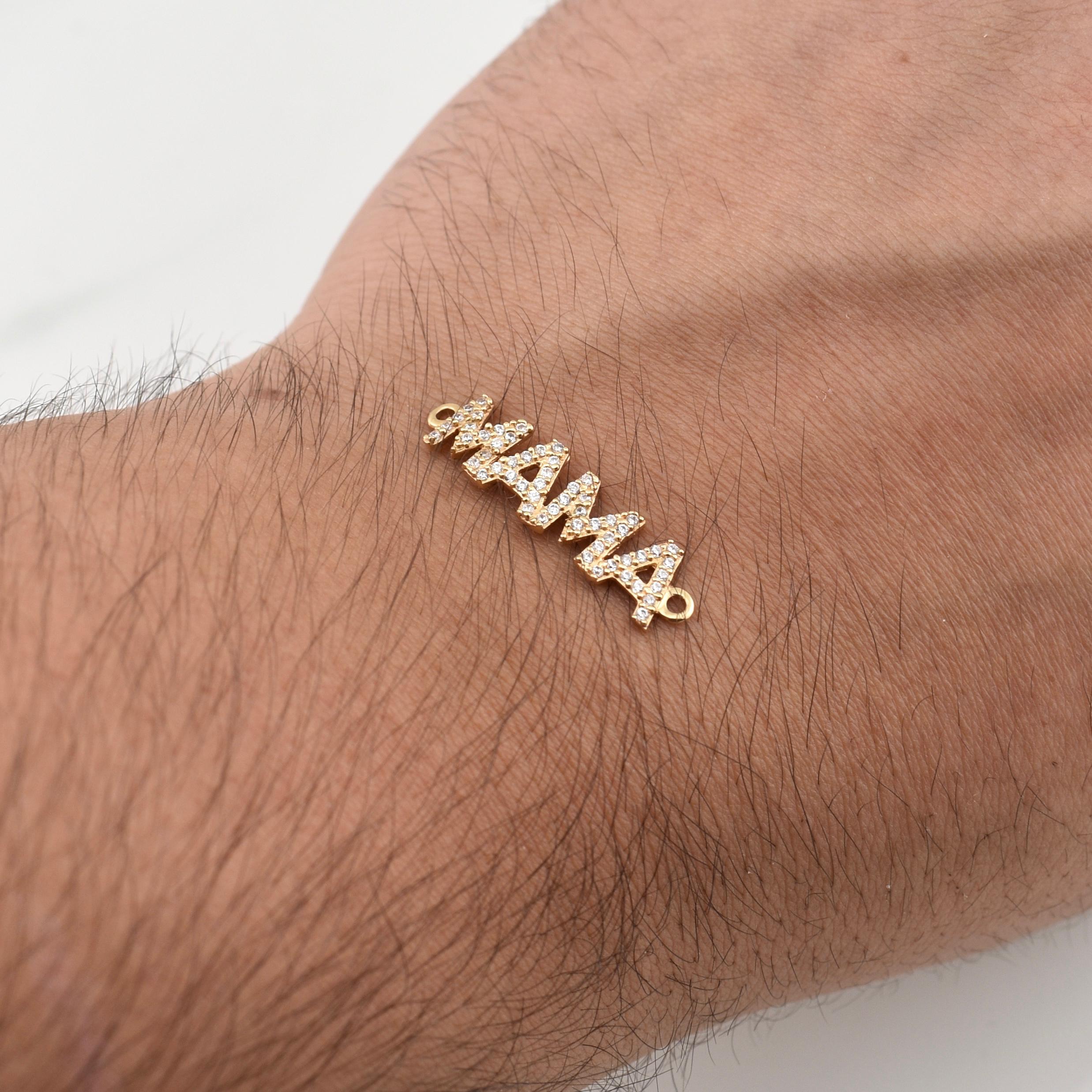 Charm Mom 1.3gr / 1 1/4 in / Yellow Gold 18K !