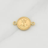 Herraje Divino Nino 0.7gr / 3/4 in / Oro Amarillo 18K !