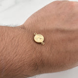 Herraje Divino Nino 0.7gr / 3/4 in / Oro Amarillo 18K !