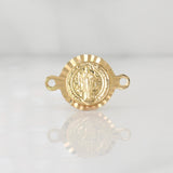 Herraje San Benito 1.2gr / 3/4 in / Oro Amarillo 18K !