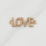 Herraje Love 1.45gr / 1 in / Oro Amarillo 18K !