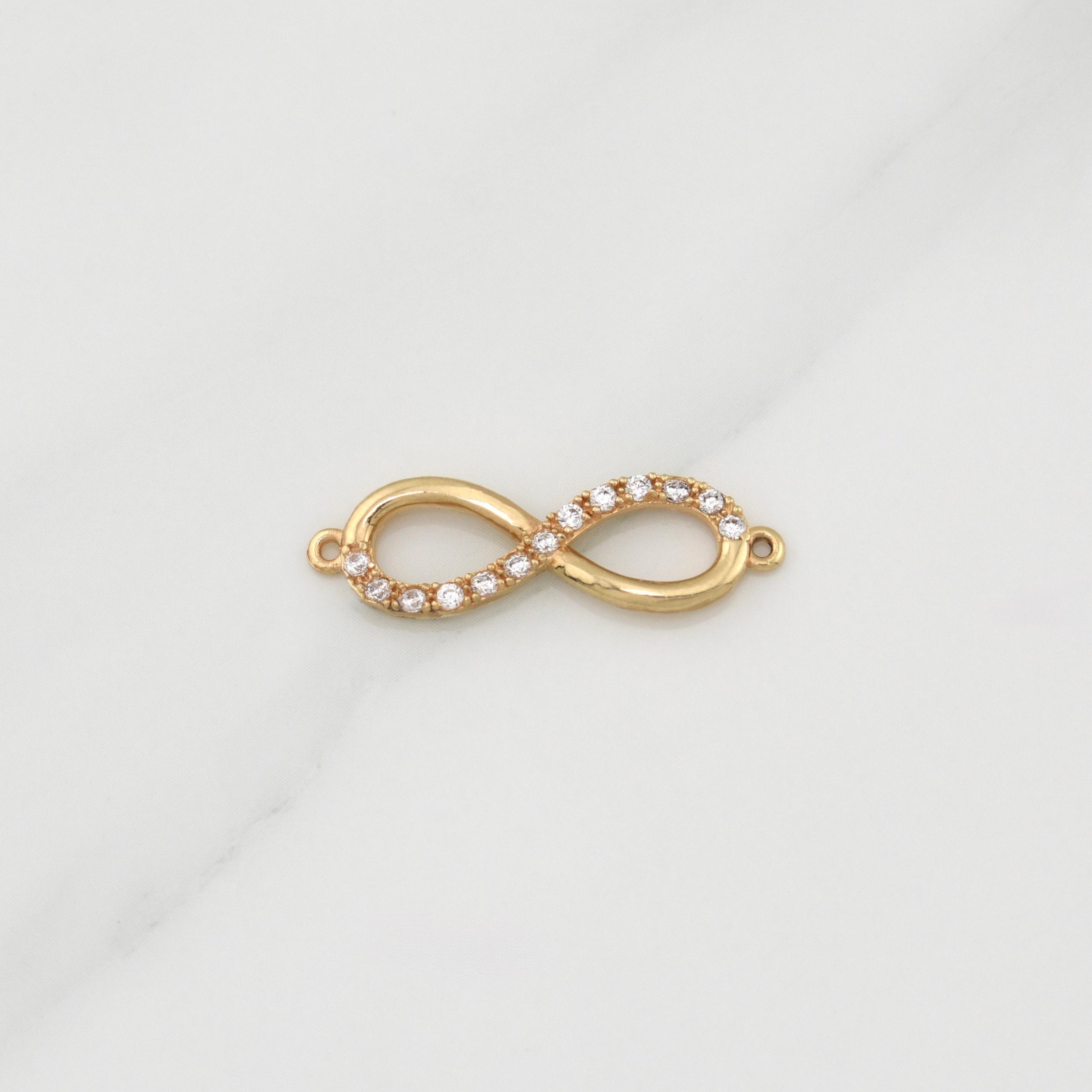 Herraje Infinito 1.5gr / 1 in / Oro Amarillo 18K !