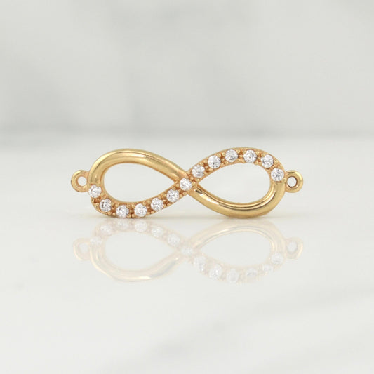 Herraje Infinito 1.5gr / 1 in / Oro Amarillo 18K !