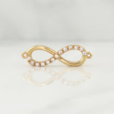 Herraje Infinito 1.5gr / 1 in / Oro Amarillo 18K !