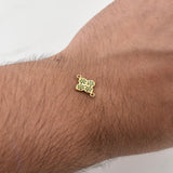 Herraje Flor 0.95gr / 1/2 in / Oro Amarillo 18K !