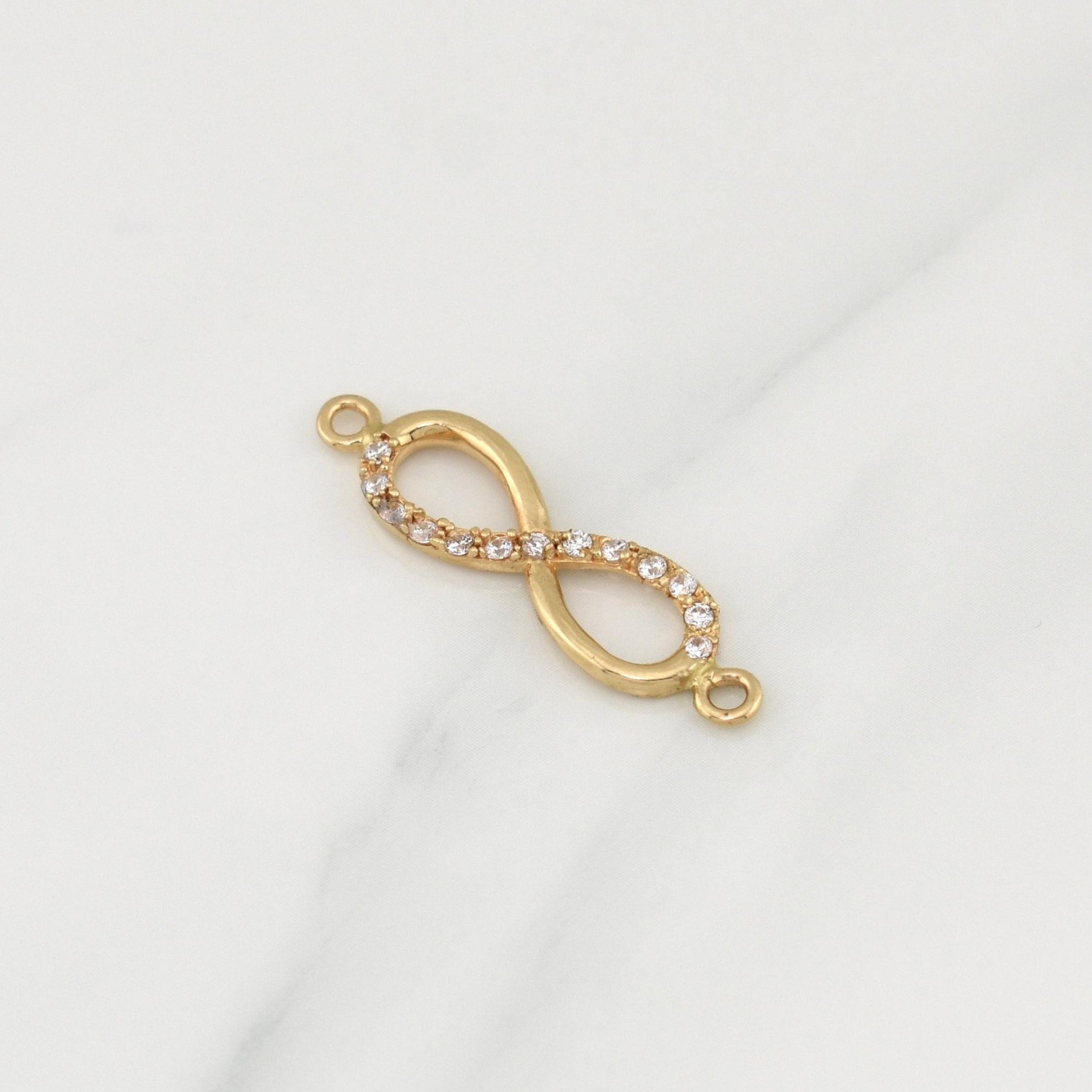 Herraje Infinito 1.65gr / 1 1/4 in / Oro Amarillo 18K !