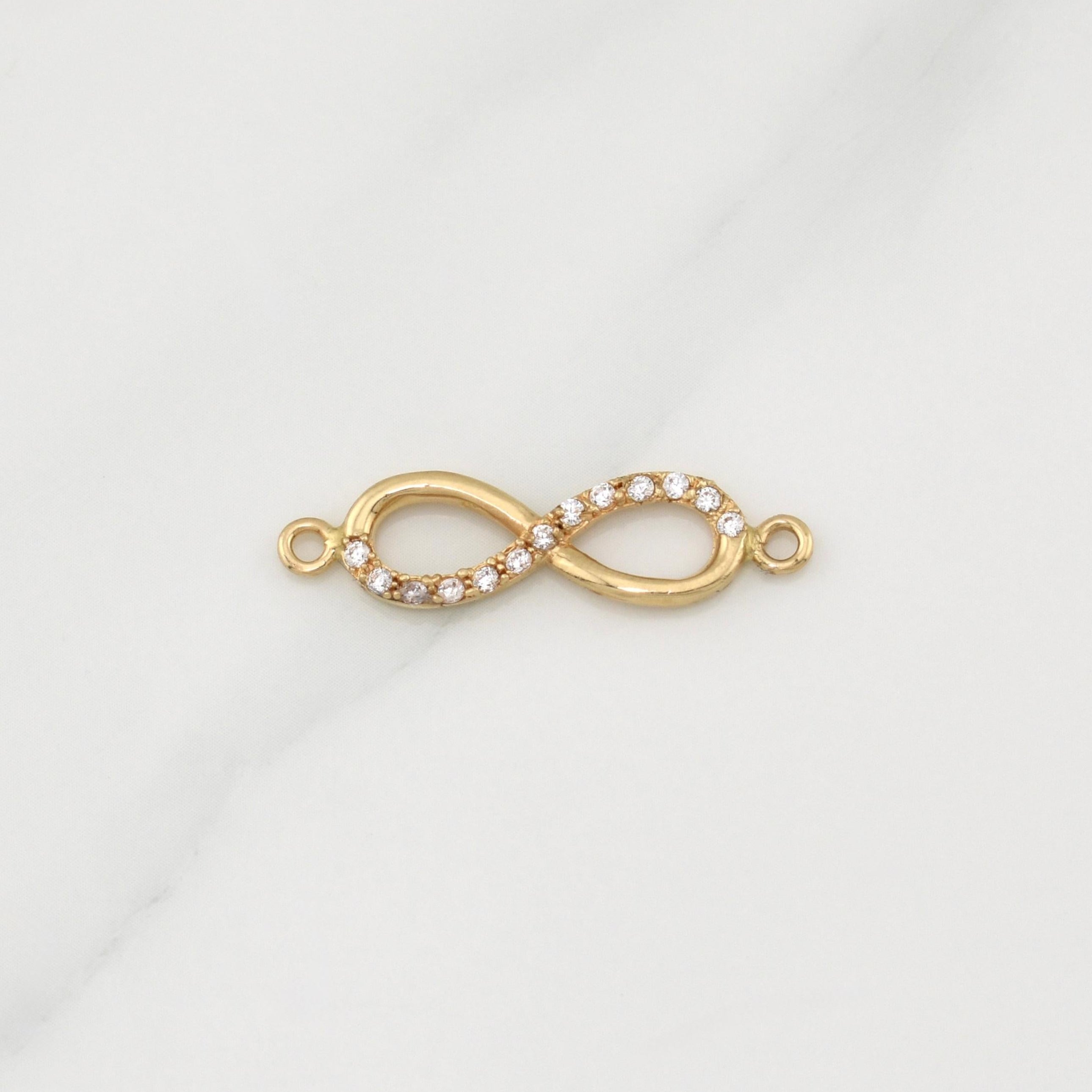 Herraje Infinito 1.65gr / 1 1/4 in / Oro Amarillo 18K !