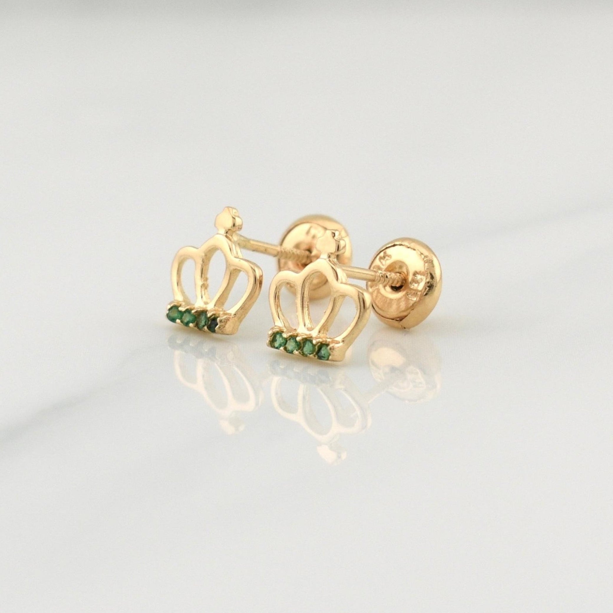 Topos Corona 0.8gr / 7.4mm Oro Amarillo 18K !