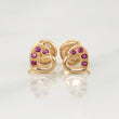 Topos Corazon 0.8gr / 6.4mm Oro Amarillo 18K !