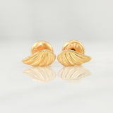 Topos Ala 0.75gr / 3.9mm Oro Amarillo 18K !