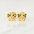 Topos Mariposa 0.85gr / 7.4mm Oro Amarillo 18K !
