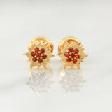 Topos Sol 0.8gr / 6.7mm Oro Amarillo 18K !