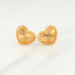 Topos Corazon Diamantado 1.15gr / 10.1mm Oro Amarillo 18K !