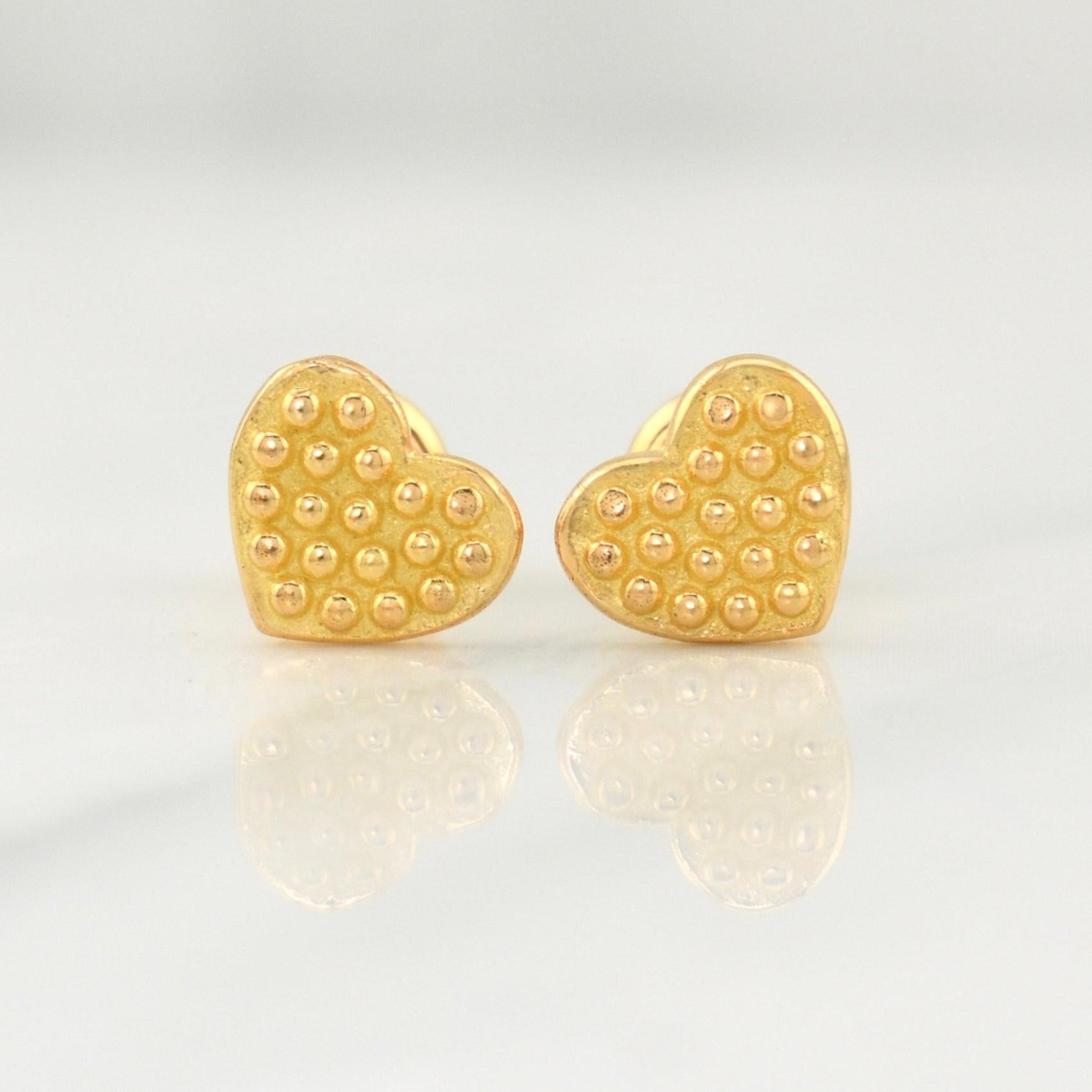 Topos Corazon 1.45gr / 7.9mm Oro Amarillo 18K !
