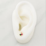 Topos Trio 0.9gr / 6.9mm Oro Amarillo 18K !