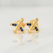 Topos Avion 0.9gr / 9mm Oro Amarillo 18K !