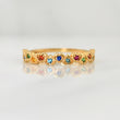 Anillo Churumbela Corazones 1.65gr / T6 1/4 / Oro Amarillo 18K !