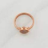 Anillo Tortuga 2.75gr / T5 1/4 / Oro Rosa 18K !