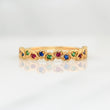 Anillo Churumbela Corazones 1.65gr / T6 1/2 / Oro Amarillo 18K !