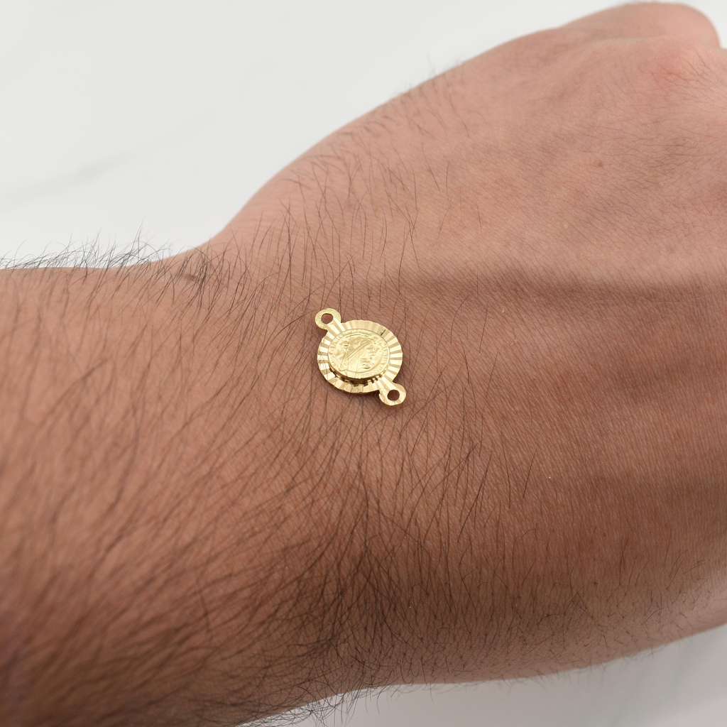 Herraje San Benito 1gr / 3/4 in / Oro Amarillo 18K !
