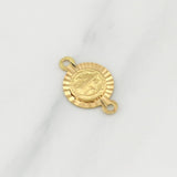 Herraje San Benito 1gr / 3/4 in / Oro Amarillo 18K !
