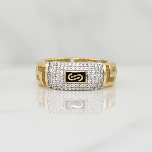 Anillo Mc 3.2 g / T8 Oro Amarillo 18K