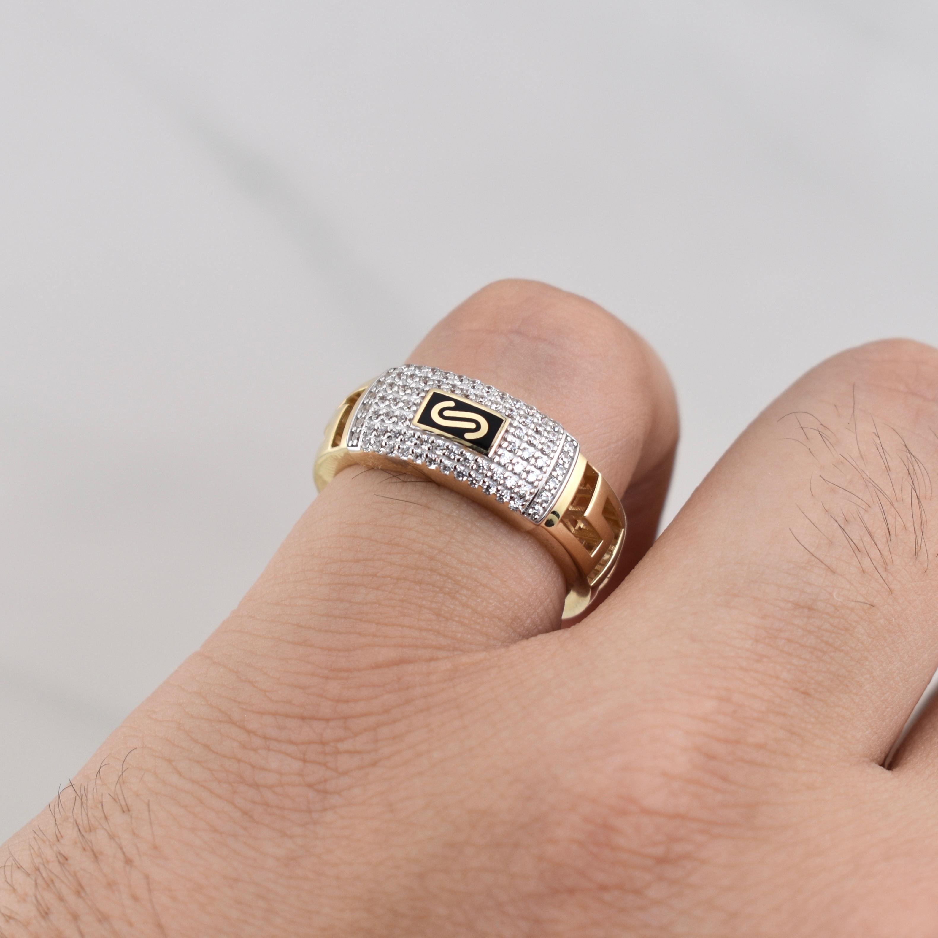 Anillo Mc 3.2 g / T8 Oro Amarillo 18K