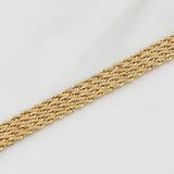 Pulso Lazo Secuencial 3.95 g / 7 in / 7.75 mm Oro Amarillo 18K