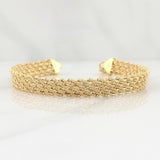 Rope Bracelet Secuencial 4 g / 7 in / 7.75 mm Yellow Gold 18K