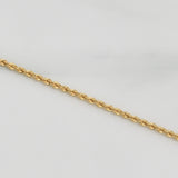 Cadena Lazo 1.6 g / 19 3/4 in / 1.65 mm Oro Amarillo 18K