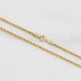 Cadena Lazo 1.6 g / 19 3/4 in / 1.65 mm Oro Amarillo 18K