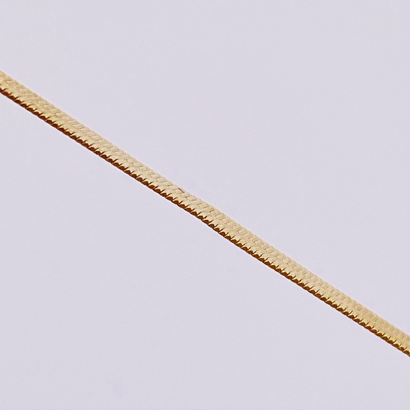 Cadena Espejo 3.65g / 16 in / 2.4mm Oro Amarillo +3 18K *