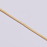 Cadena Espejo 3.65g / 16 in / 2.4mm Oro Amarillo +3 18K *
