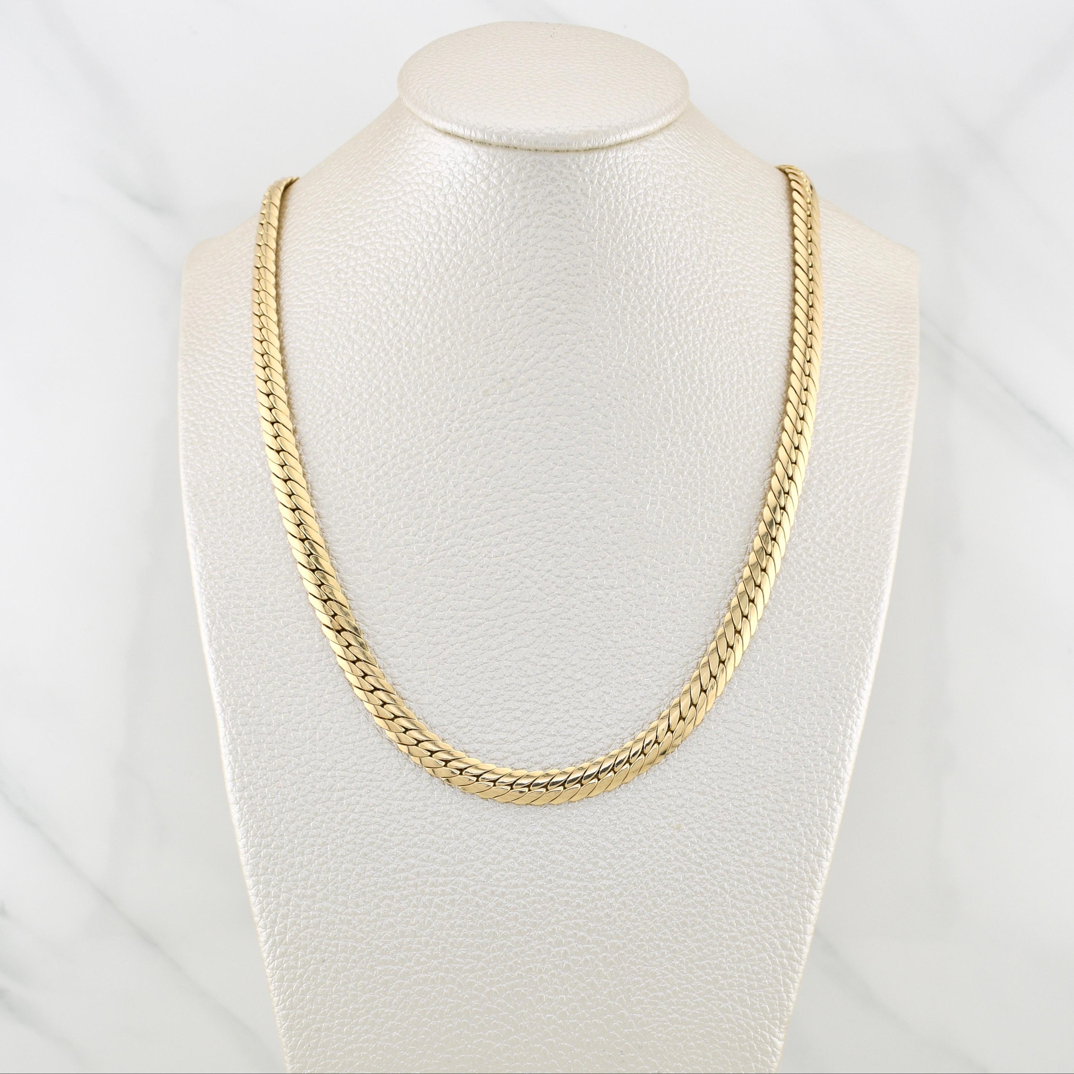 Cadena Serpiente 8 g / 20 in / 5.75 mm Oro Amarillo 18K