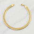 Flat Snake Bracelet 3.9 g / 8 1/2 in / 5.65 mm Yellow Gold 18K