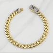 Cuban Links Bracelet Monaco 12.25 g / 7 3/4 in / 8 mm 18K Yellow Gold