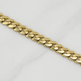 Pulso Cubano Monaco 8.65 g / 7 1/4 in / 6.5 mm Oro Amarillo 18K