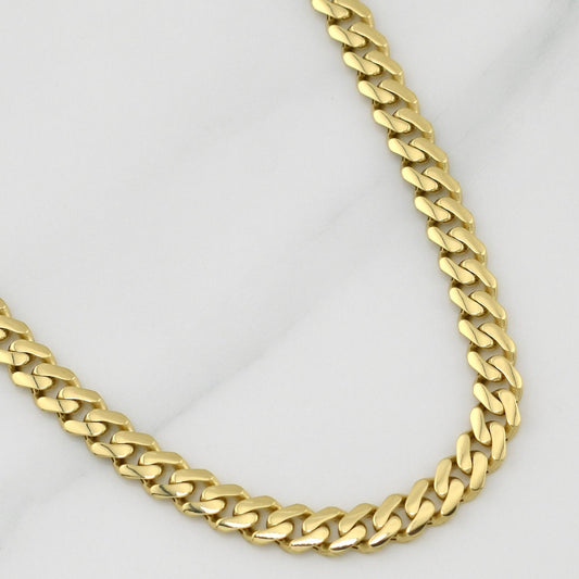 Cuban Links Monaco 13.9 g / 17 3/4 in / 5 mm Yellow Gold 18K