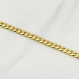 Cadena Cubana Monaco 15.75 g / 19 3/4 in / 5 mm Oro Amarillo 18K